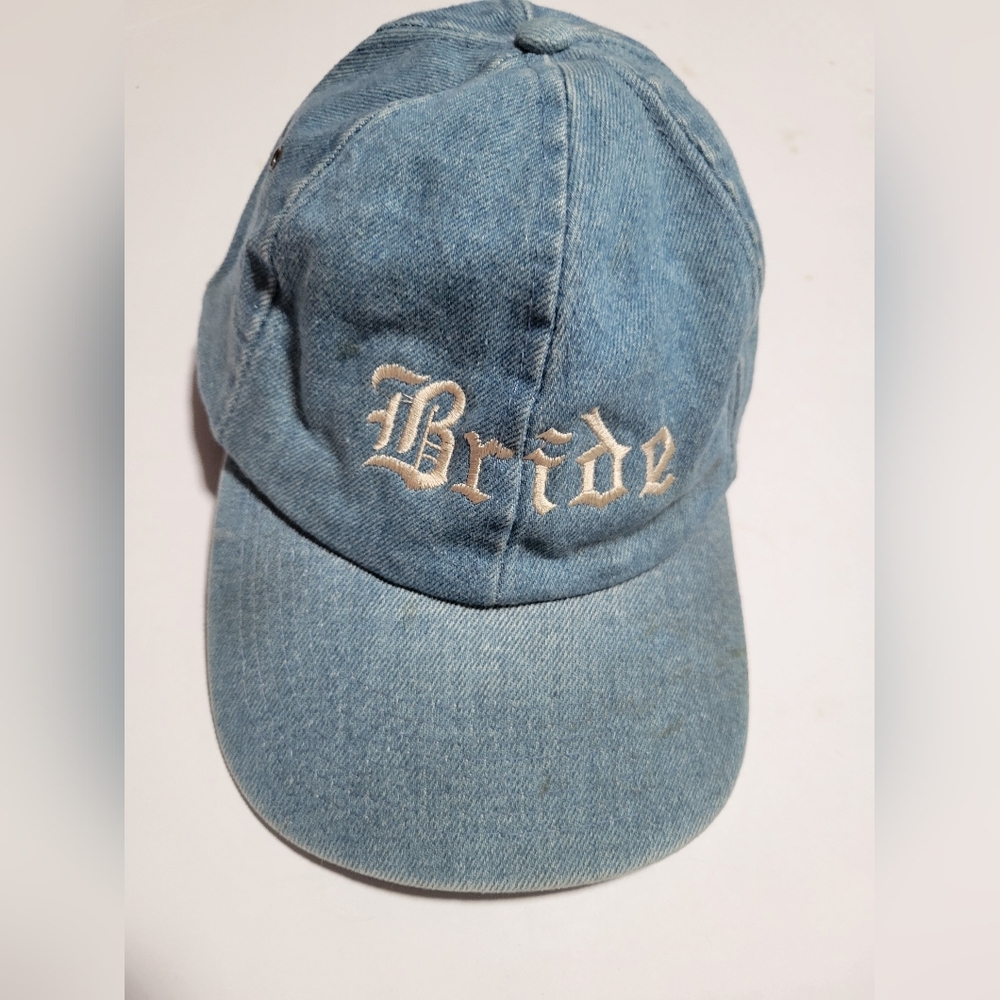 Bride Denim Baseball Hat